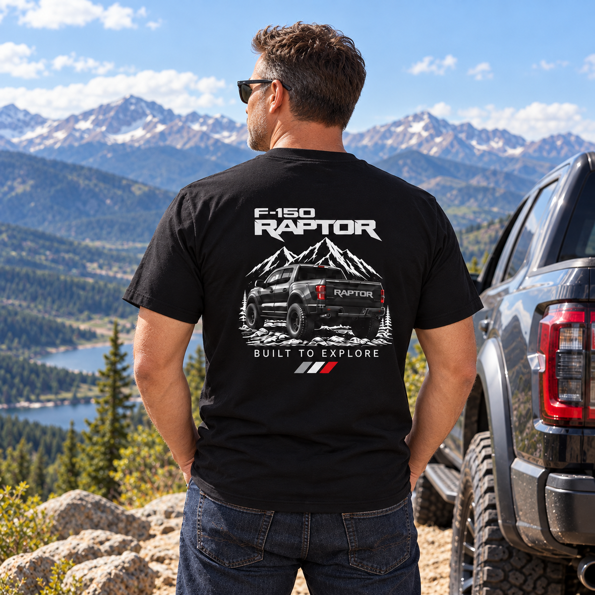 F-150 Raptor Graphic T-Shirt — Built to Explore